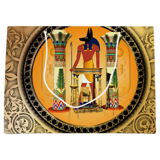Die Ägypten-Gott anubis Große Geschenktüte (Vorderseite)