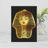 Die ägyptische Goldene Tutanchamun-Maske Ankündigung (Stehend Vorderseite)