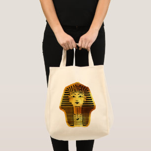 Die ägyptische Goldene Tutanchamun-Maske Tragetasche