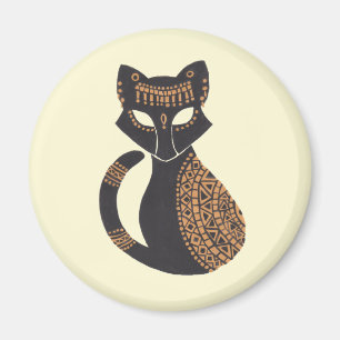 Die ägyptische Katze Magnet