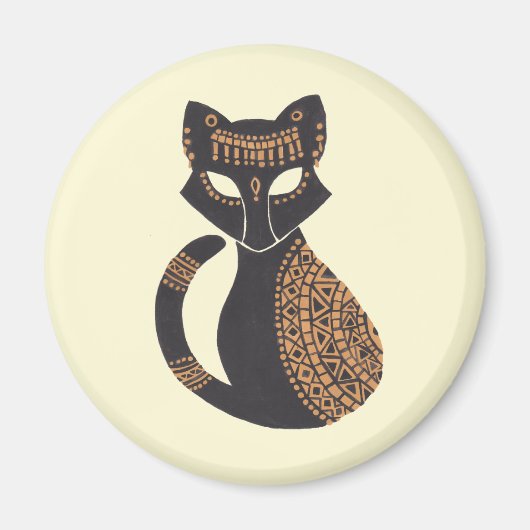 Die ägyptische Katze Magnet (Vorne)
