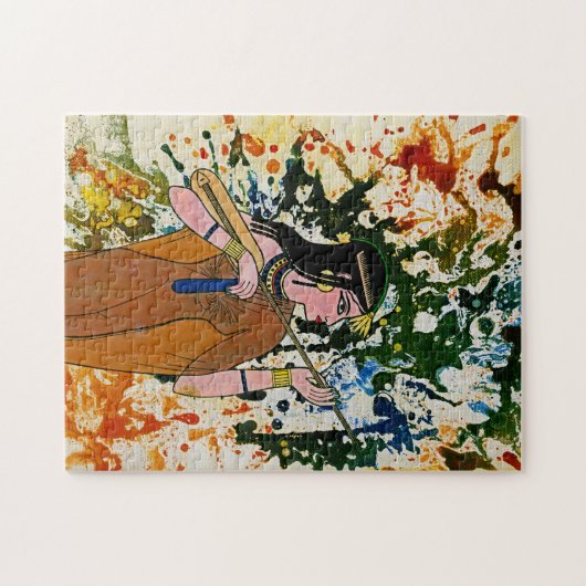 Die ägyptische Verzauberung von Michael Moffa Puzzle (Horizontal)