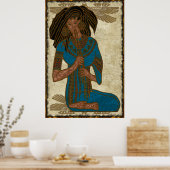 Die ägyptische Volkskunst Poster (Küche)