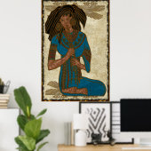 Die ägyptische Volkskunst Poster (Heimbüro)