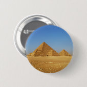 Die ägyptischen Pyramiden Button (Vorne & Hinten)