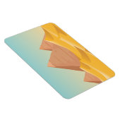 Die ägyptischen Pyramiden sind pyramidenförmig ang Magnet (Rechte Seite)