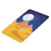 Die ägyptischen Pyramiden sind pyramidenförmig ang Magnet (Linke Seite)