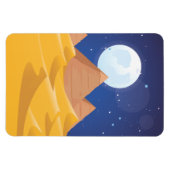 Die ägyptischen Pyramiden sind pyramidenförmig ang Magnet (Horizontal)