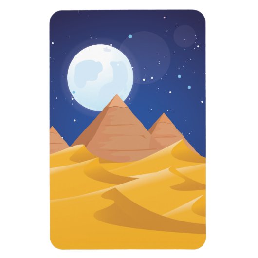 Die ägyptischen Pyramiden sind uralte pyramidenför Magnet (Vertikal)