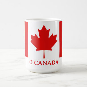 Die Ahornblattflagge Kanadas Kaffeetasse