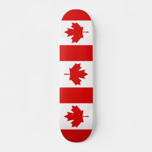 Die Ahornblattflagge von Kanada Skateboard
