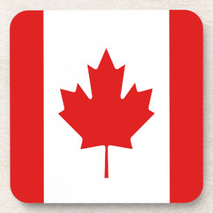 Die Ahornblattflagge von Kanada Untersetzer