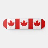 Die Ahornleaf-Flagge Kanadas Skateboard (Horizontal)