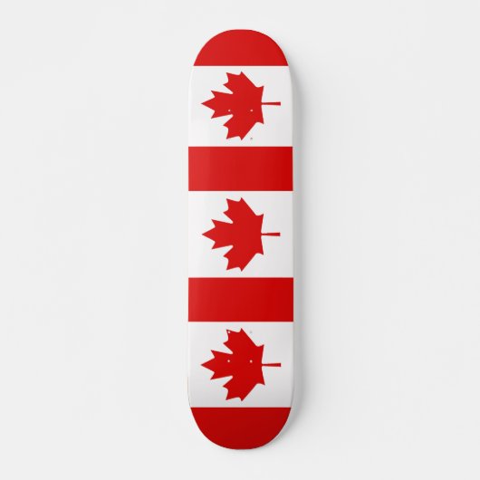 Die Ahornleaf-Flagge Kanadas Skateboard (Vorne)