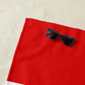 Die Ahornleaf-Flagge Kanadas Strandtuch (Beispiel)