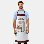 Die Air Fryer Queen Schürze (Getragen)