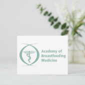 Die Akademie für Stillen Postkarte (Stehend Vorderseite)