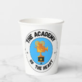 Die Akademie Pappbecher (Rückseite)