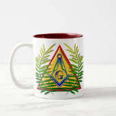 Die Akazie Zweifarbige Tasse (Links)
