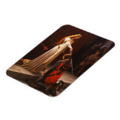 Die Akkolade Edmund Blair Leighton Magnet (Linke Seite)