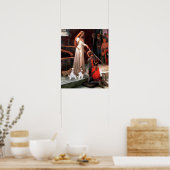 Die Akkolade mit 2 Blenheim Cavalier King Charles Poster (Küche)