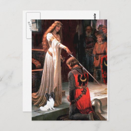 Die Akkolade - Papillon 1 Postkarte (Vorne/Hinten)