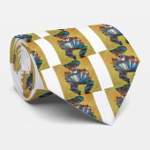 Die akkordionistische Kunst des Kubismus Krawatte (Gerollt)