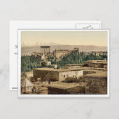Die Akropolis, Baalbek, Heiliges Land (d.h. Ba'lab Postkarte (Vorne/Hinten)