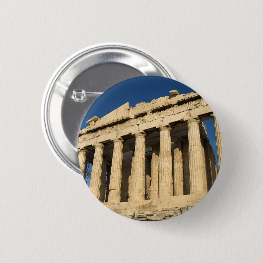 Die Akropolis Button (Vorne & Hinten)