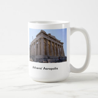 Die Akropolis in Athen, Griechenland Kaffeetasse