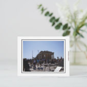 Die Akropolis in Athen, Griechenland Postkarte (Stehend Vorderseite)