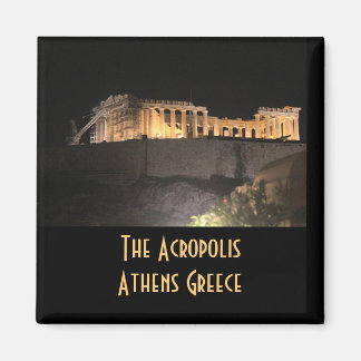 Die Akropolis Parthenon Athen Griechenland Magnet