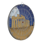 Die Akropolis von Athen Dartscheibe (Vorderseite Links)