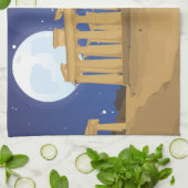 Die Akropolis von Athen Geschirrtuch (Gefaltet)