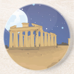 Die Akropolis von Athen Getränkeuntersetzer