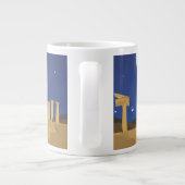 Die Akropolis von Athen Jumbo-Tasse (Rückseite)