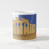 Die Akropolis von Athen Jumbo-Tasse (Vorderseite)