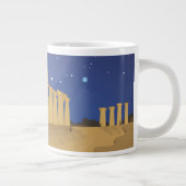 Die Akropolis von Athen Jumbo-Tasse (Rechts)