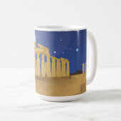 Die Akropolis von Athen Kaffeetasse (VorderseiteRechts)
