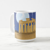 Die Akropolis von Athen Kaffeetasse (Vorderseite Links)