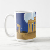 Die Akropolis von Athen Kaffeetasse (Links)