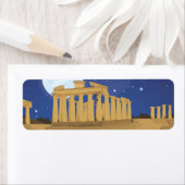 Die Akropolis von Athen Karikatur (Insitu)