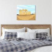 Die Akropolis von Athen Leinwanddruck (Insitu (Schlafzimmer))