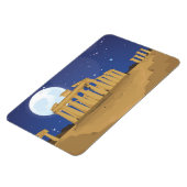 Die Akropolis von Athen Magnet (Linke Seite)