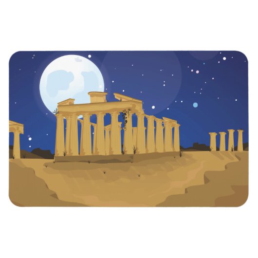 Die Akropolis von Athen Magnet (Horizontal)