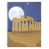 Die Akropolis von Athen Notizblock (Vorderseite)
