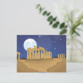 Die Akropolis von Athen Postkarte (Stehend Vorderseite)