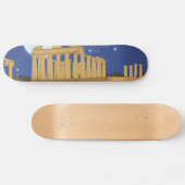 Die Akropolis von Athen Skateboard (Horizontal)