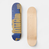 Die Akropolis von Athen Skateboard (Vorderseite)