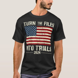 Die Akten in die Prozesse verwandeln 2026 Amerikan T-Shirt